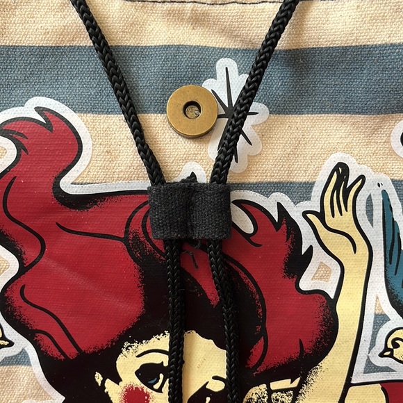 ✨Reduced DISNEY The Little Mermaid backpack - Ariel drawstring, pockets on sides - Picture 8 of 11